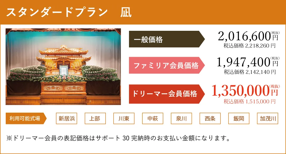 スタンダードプラン 凪